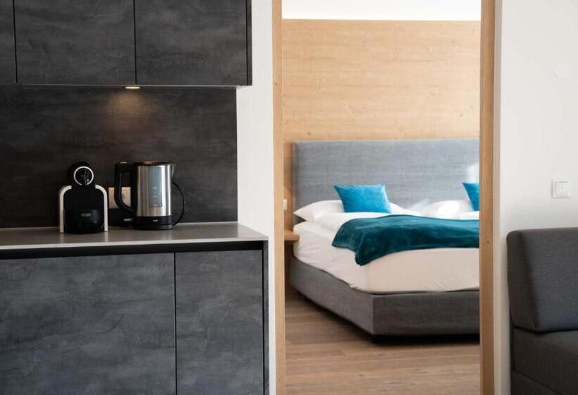 带1个卧室的豪华公寓, Villa David Dolomites