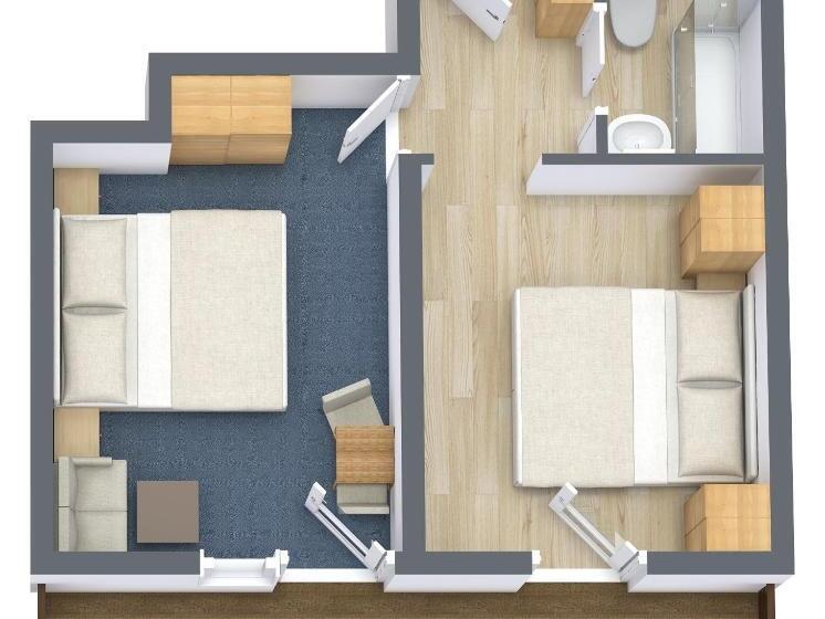 Fyrbädds Standardrum, Pension Garni Hochmoos