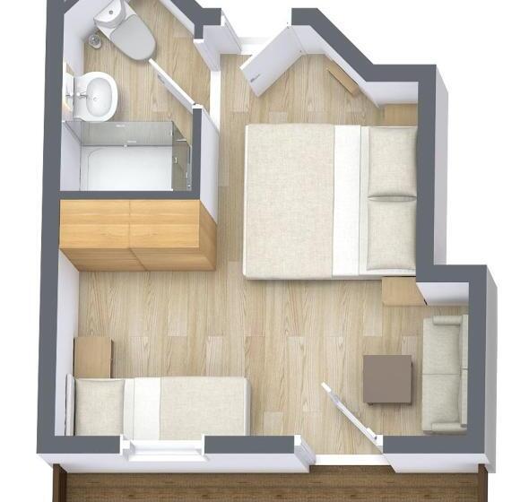 Deluxe Trippelrum, Pension Garni Hochmoos