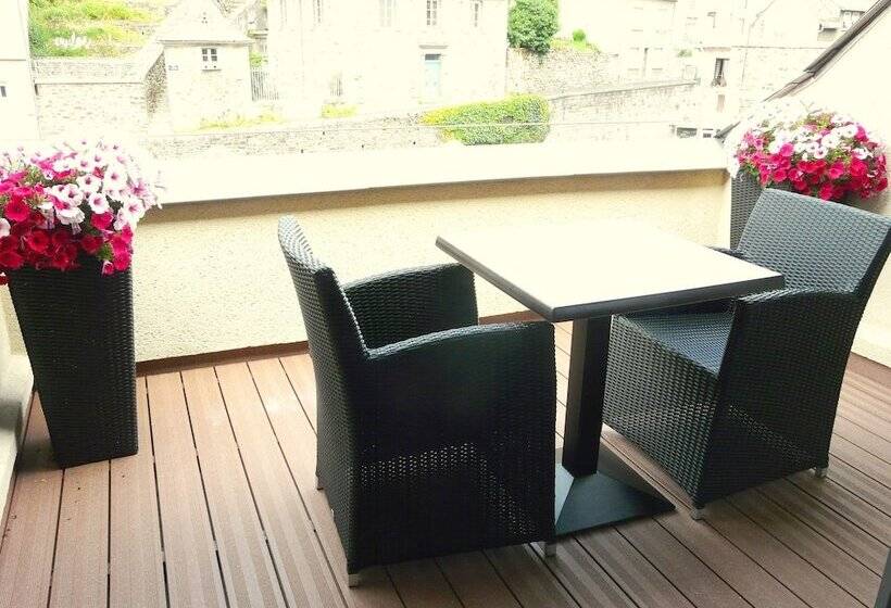 غرفة قياسية مزوَّدة بتراس, Brit Hotel Du Ban