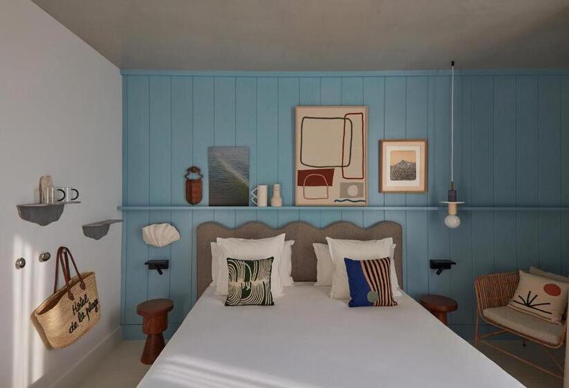 غرفة قياسية مطلّة علي البحر مزوَّدة بشُرفة, Hôtel De La Plage