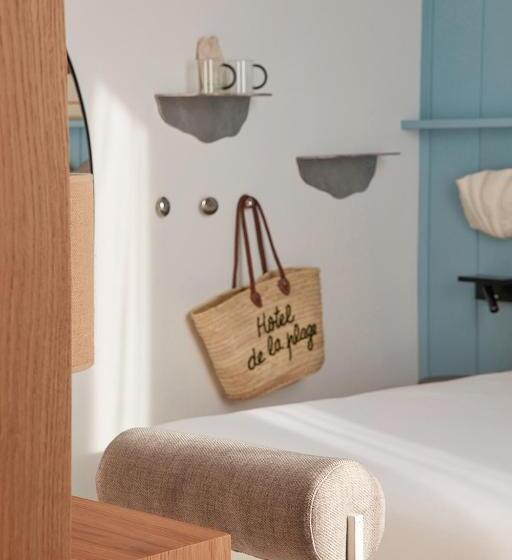 غرفة قياسية مطلّة علي البحر مزوَّدة بشُرفة, Hôtel De La Plage