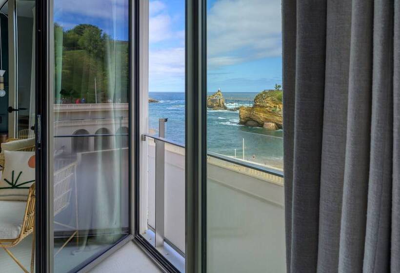 带海景的标准房, Hôtel De La Plage