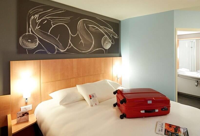 标准间带双人床, Ibis Les Herbiers