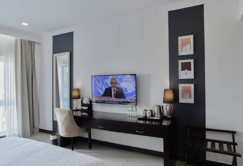 חדר דלוקס נוף לים, Queenco Hotel & Casino