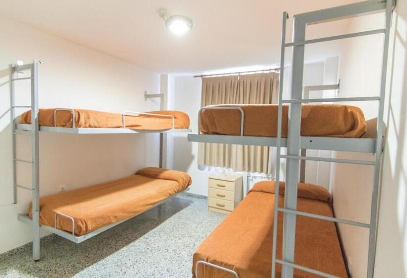 اتاق استاندارد چهار تخته, Albergue Inturjoven Granada