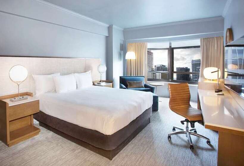 身障者適用キングサイズベッドルーム, Hilton Istanbul Bomonti Hotel & Conference Center
