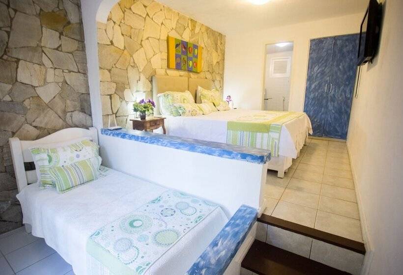 Трехместный Номер Стандарт Вид на Сад, Pousada Baia Bonita