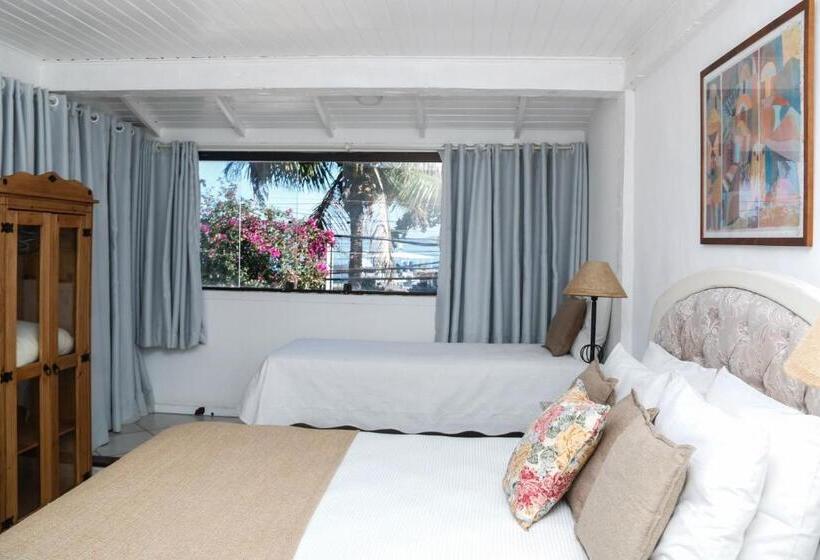 Трехместный Номер Deluxe Вид на Море, Pousada Baia Bonita