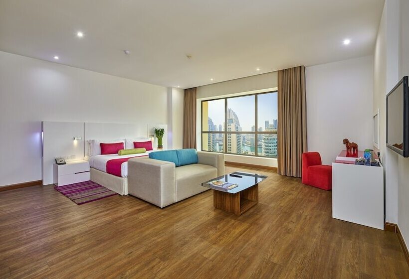 豪华房间, Ramada Hotel, Suites And Apartments By Wyndham Dubai Jbr