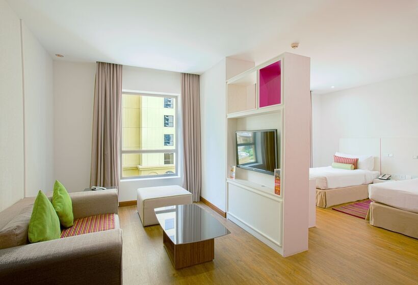 豪华房间, Ramada Hotel, Suites And Apartments By Wyndham Dubai Jbr