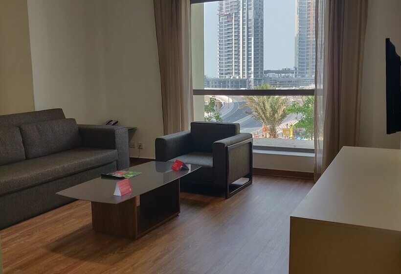 带1间卧室的公寓侧面带海景, Ramada Hotel, Suites And Apartments By Wyndham Dubai Jbr
