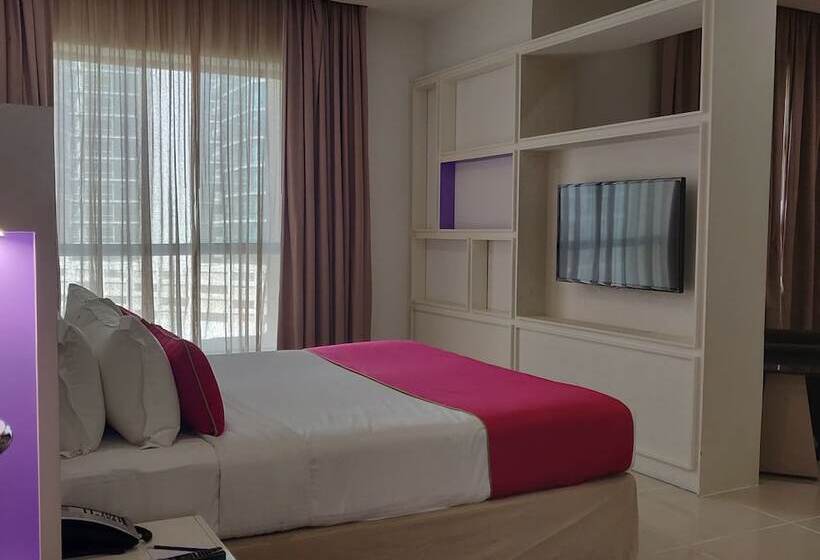 带1间卧室的公寓侧面带海景, Ramada Hotel, Suites And Apartments By Wyndham Dubai Jbr