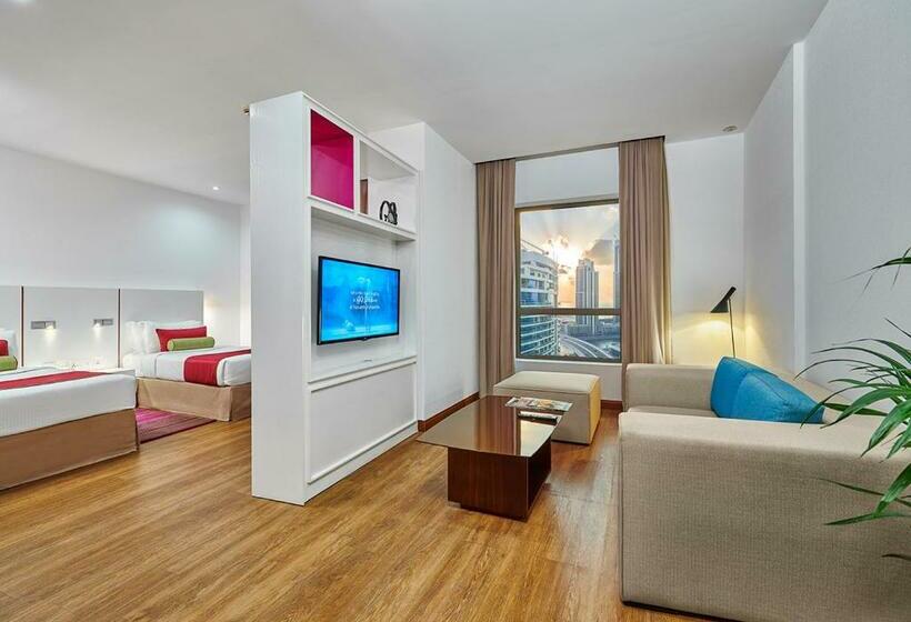 豪华房间, Ramada Hotel, Suites And Apartments By Wyndham Dubai Jbr