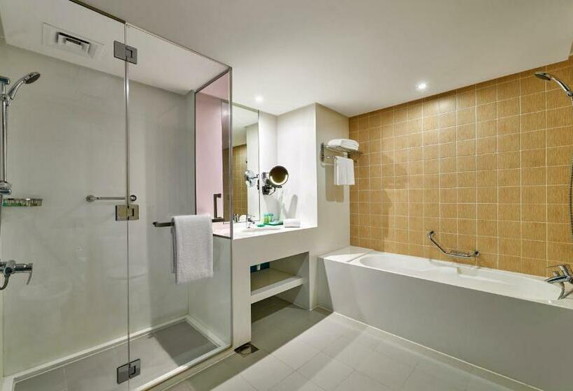 侧面带海景及2个卧室的公寓, Ramada Hotel, Suites And Apartments By Wyndham Dubai Jbr