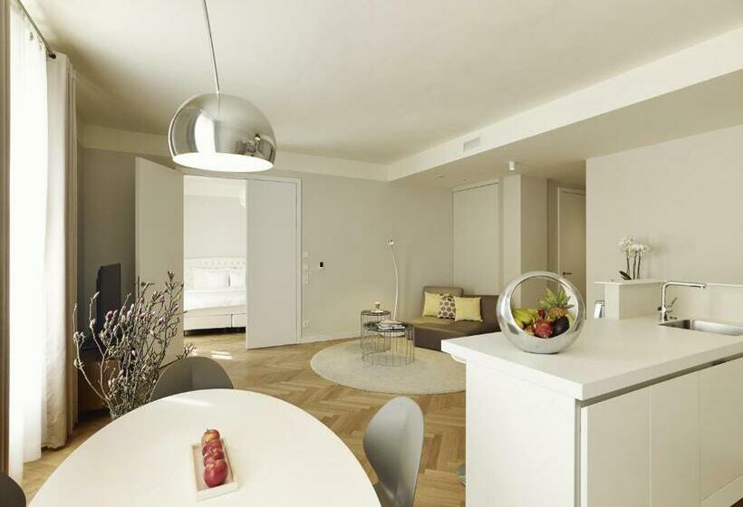 침실 2개 아파트, Sans Souci Wien