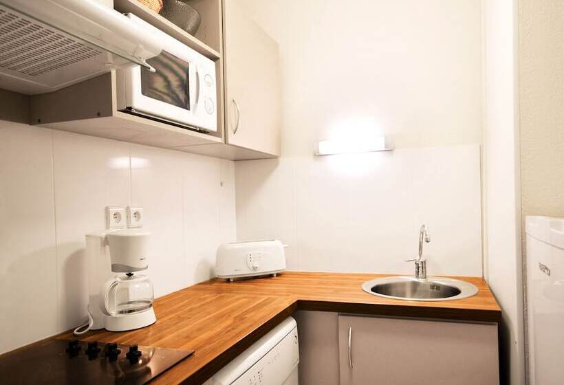 Апартаменты 1 Спальня, Lagrange Vacances Les Chalets D’ax