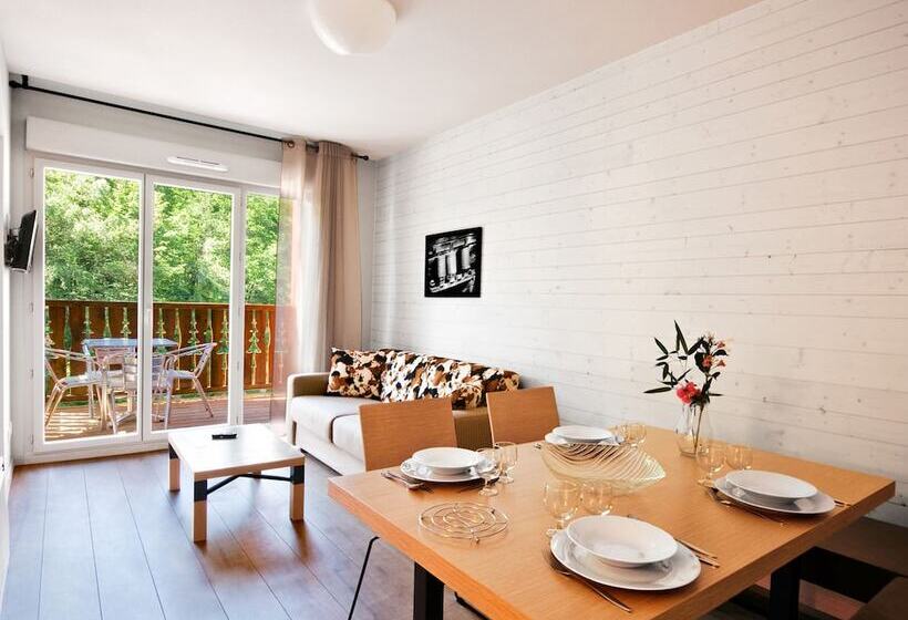 Студия Стандарт, Lagrange Vacances Les Chalets D’ax