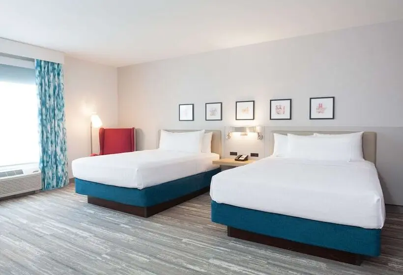 ２ダブルベッドのスタンダードルーム, Hilton Garden Inn Broomfield Boulder