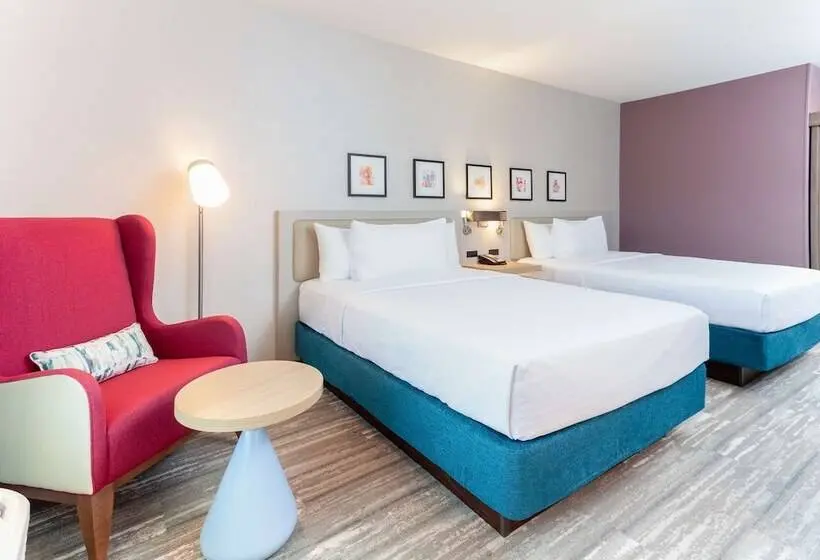 ２ダブルベッドのスタンダードルーム, Hilton Garden Inn Broomfield Boulder