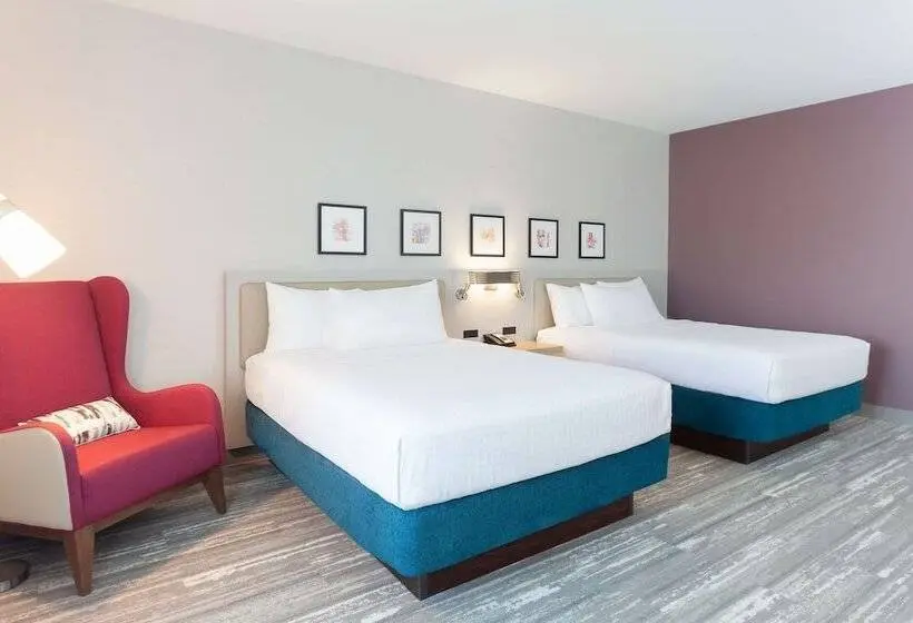 ２ダブルベッドのスタンダードルーム, Hilton Garden Inn Broomfield Boulder
