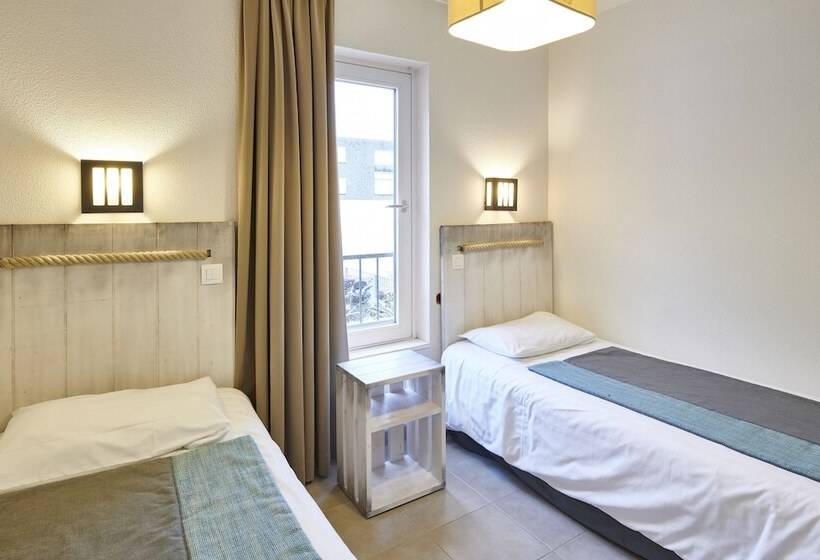 Апартаменты 3 Спальни, Résidence Vacances Bleues Les Jardins D Arvor