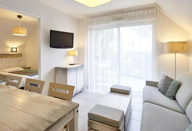 Апартаменты 1 Спальня, Résidence Vacances Bleues Les Jardins D Arvor