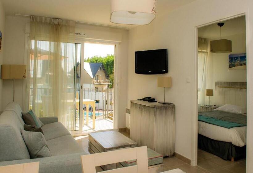 带2个卧室的公寓, Résidence Vacances Bleues Les Jardins D Arvor