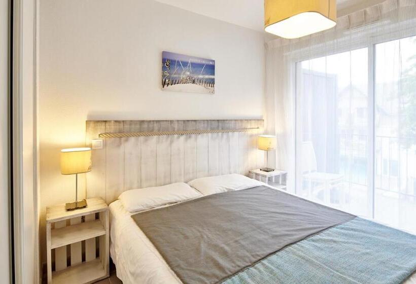 带2个卧室的公寓, Résidence Vacances Bleues Les Jardins D Arvor