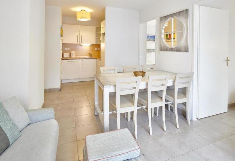 带2个卧室的公寓, Résidence Vacances Bleues Les Jardins D Arvor