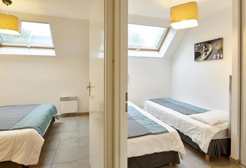 带3个卧室的公寓, Résidence Vacances Bleues Les Jardins D Arvor