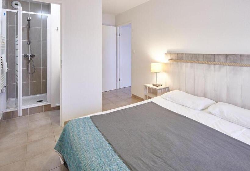 2人卧室家庭公寓, Résidence Vacances Bleues Les Jardins D Arvor