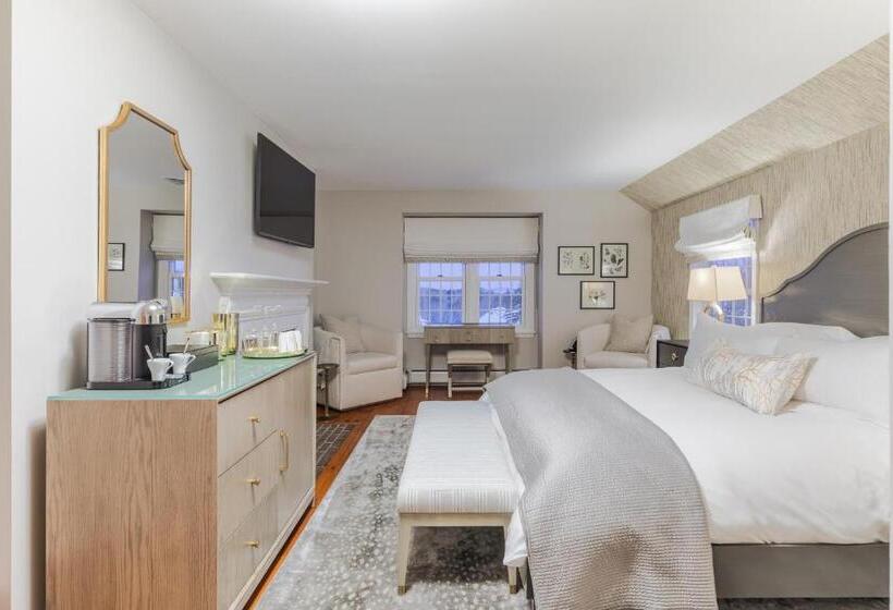 Номер Deluxe Кровать Кинг, The Hermitage Inn Vermont