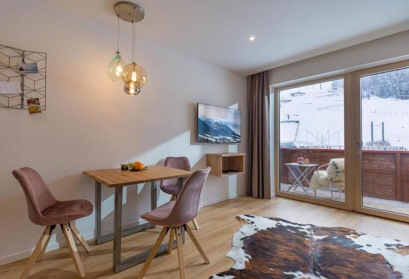 景色の見える一ベッドルームアパートメント, Aparthotel Brandauerhof