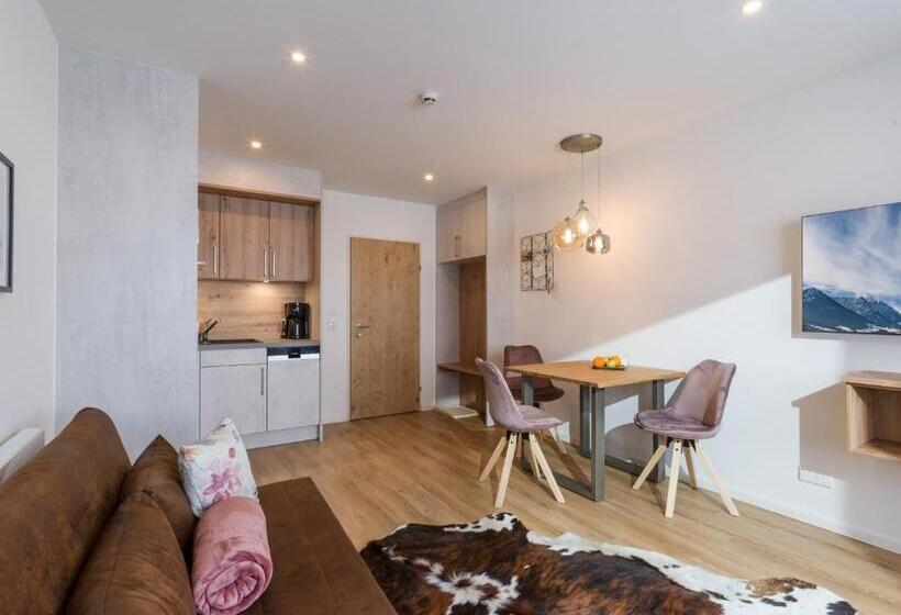 景色の見える一ベッドルームアパートメント, Aparthotel Brandauerhof