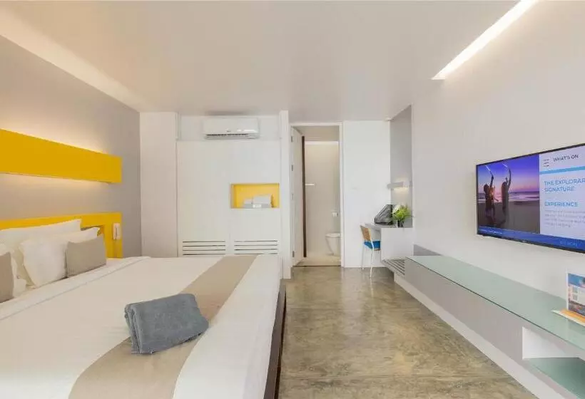プールの見えるデラックスルーム, Explorar Koh Phangan Adults Only Resort And Spa