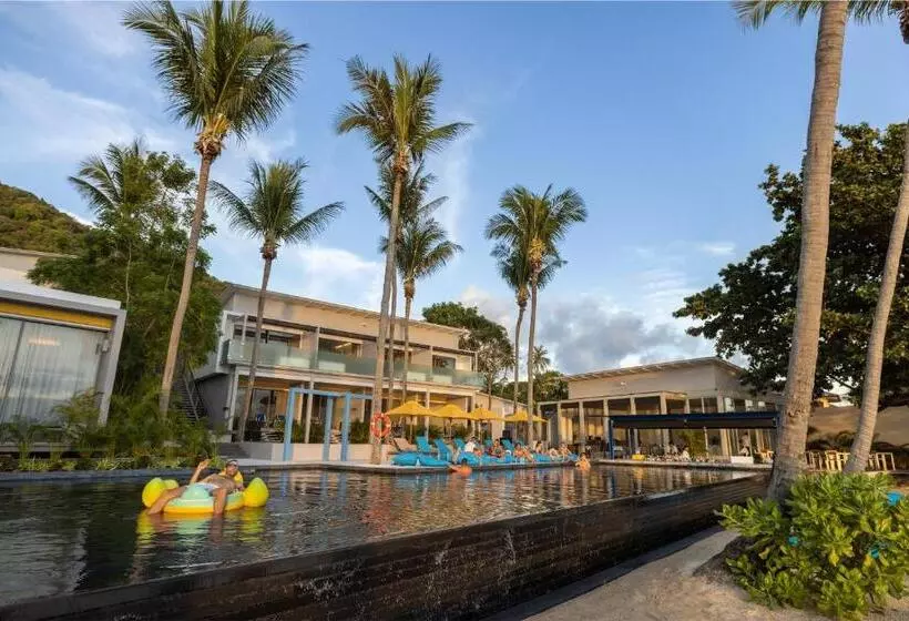 プールの見えるデラックスルーム, Explorar Koh Phangan Adults Only Resort And Spa