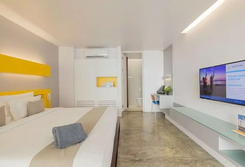 プールの見えるデラックスルーム, Explorar Koh Phangan Adults Only Resort And Spa