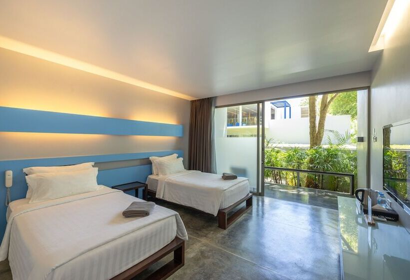 Номер Стандарт с Террасой, Explorar Koh Phangan   Adults Only Resort And Spa