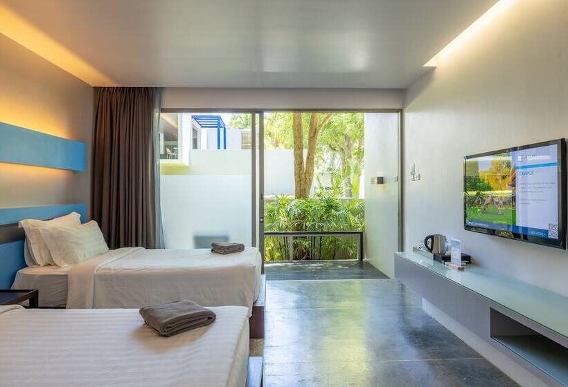 חדר סטנדרט עם טרסה, Explorar Koh Phangan   Adults Only Resort And Spa