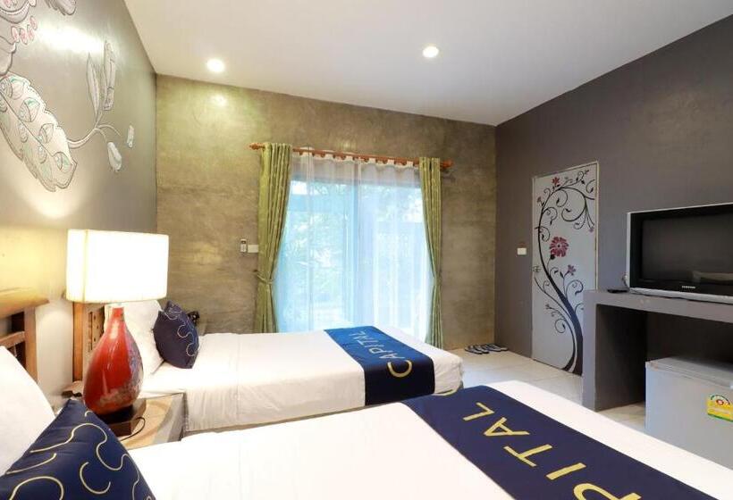 חדר סופריור, Capital O 464 At Nata Chiangmai Chic Jungle