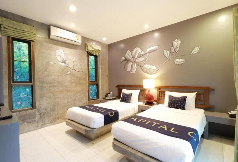 חדר סופריור, Capital O 464 At Nata Chiangmai Chic Jungle