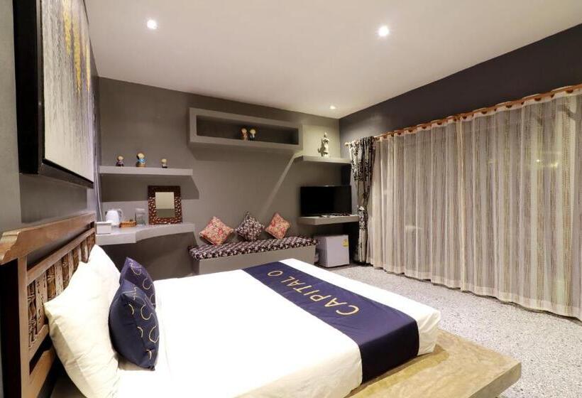 חדר דלוקס, Capital O 464 At Nata Chiangmai Chic Jungle