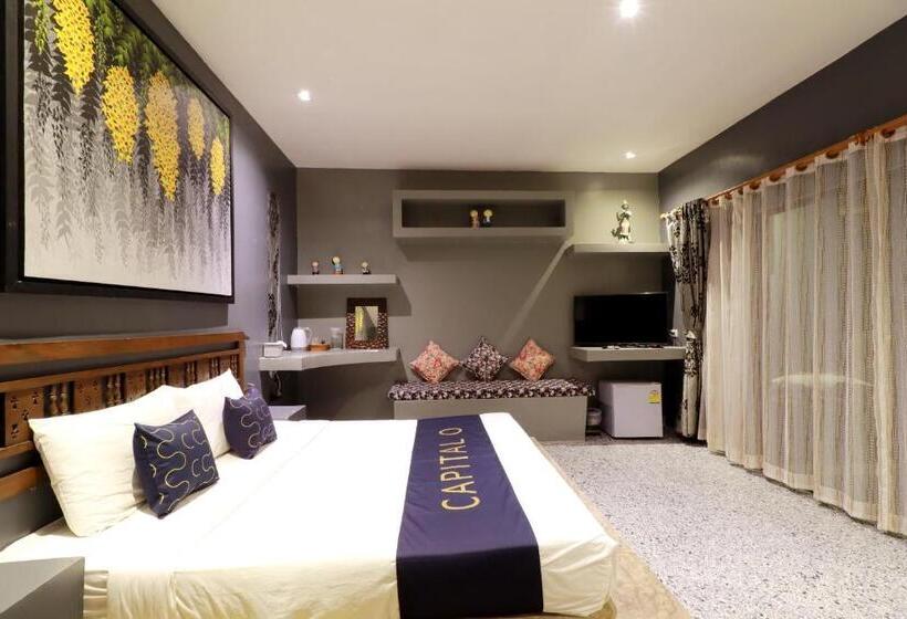 חדר דלוקס, Capital O 464 At Nata Chiangmai Chic Jungle