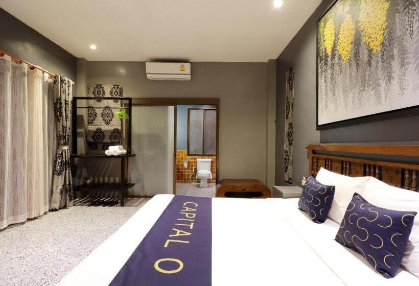 חדר דלוקס, Capital O 464 At Nata Chiangmai Chic Jungle