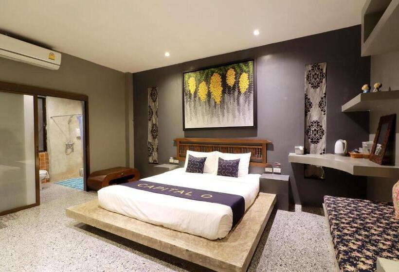 חדר דלוקס, Capital O 464 At Nata Chiangmai Chic Jungle