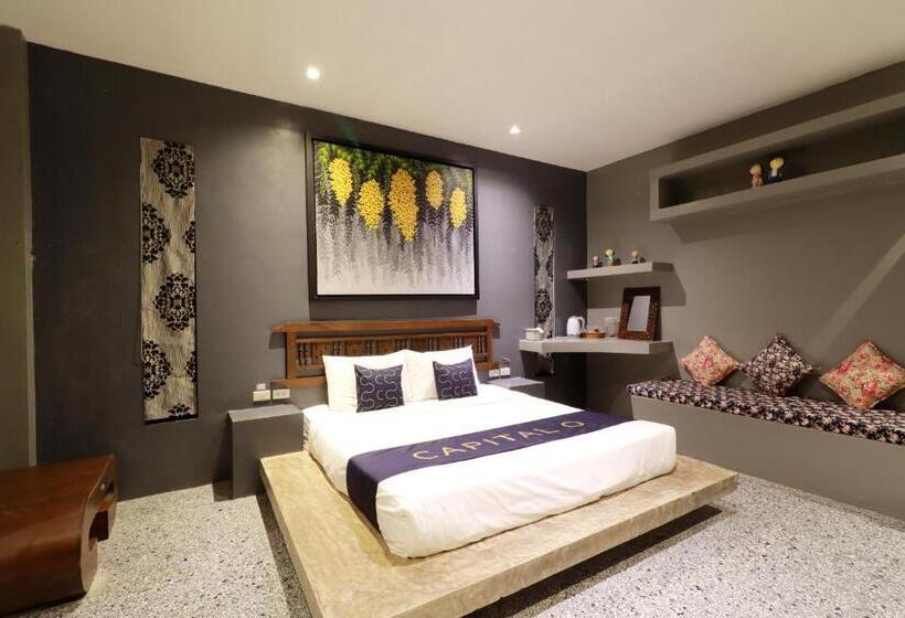 חדר דלוקס, Capital O 464 At Nata Chiangmai Chic Jungle