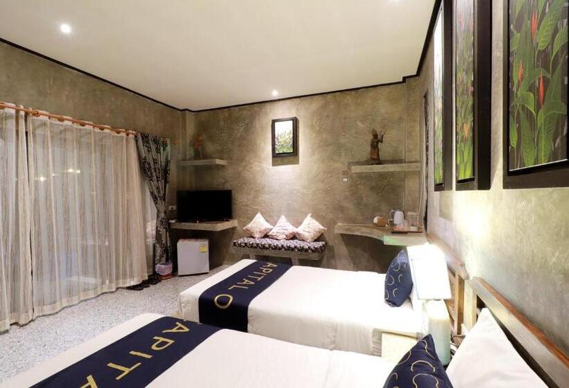 חדר דלוקס, Capital O 464 At Nata Chiangmai Chic Jungle