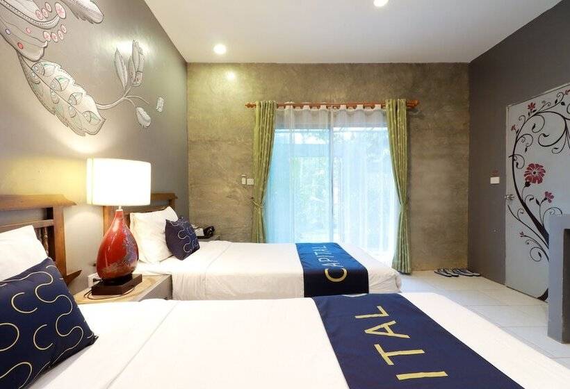 חדר סופריור, Capital O 464 At Nata Chiangmai Chic Jungle