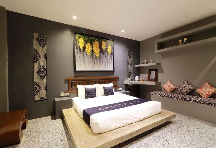 חדר דלוקס, Capital O 464 At Nata Chiangmai Chic Jungle